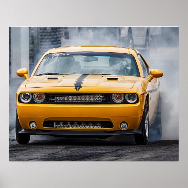 Dodge Challenger SRT Poster (Framsidan)