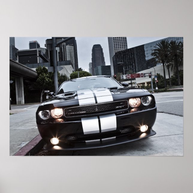 Dodge Challenger SRT Poster (Framsidan)