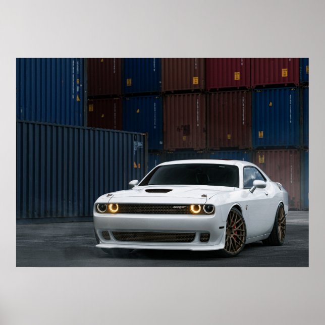 Dodge Challenger SRT Poster (Framsidan)