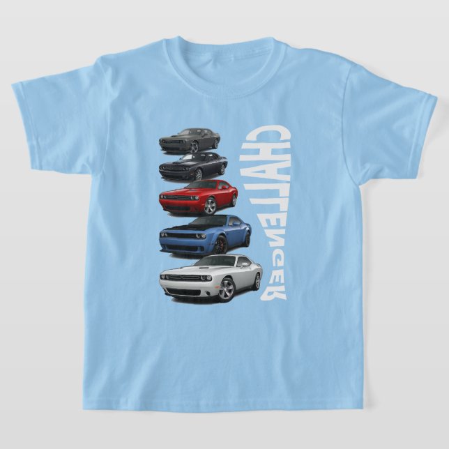 Dodge Challenger SRT T-Shirt (Laydown)