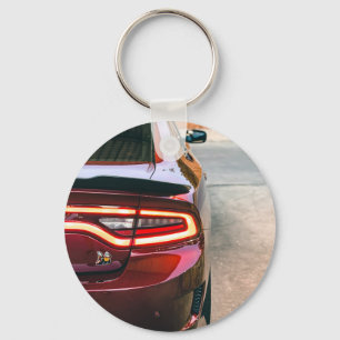 Dodge Charge-nyckelkedja Nyckelring