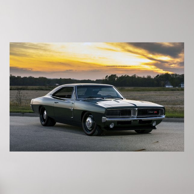 Dodge Charger 1969 Poster (Framsidan)