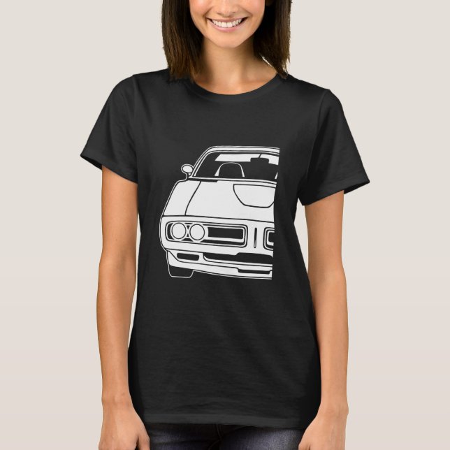 Dodge Charger 1971 1 T Shirt (Framsida)
