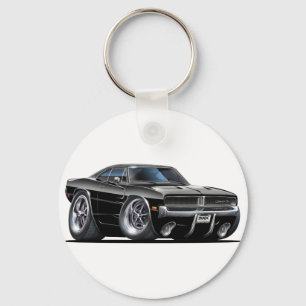 Dodge Charger Black Car Nyckelring