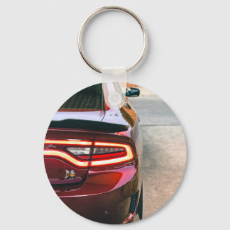 Dodge Charger-nyckelkedja Nyckelring