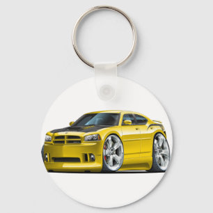 Dodge Charger Toppen Bee Gult Car Nyckelring
