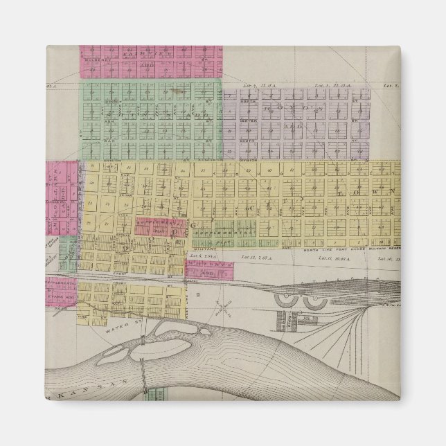 Dodge City, Ford County, Kansas Magnet (Framsidan)