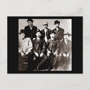 Dodge City "fredskommissionen" cirka 1883 Vykort