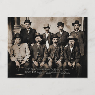 Dodge City Peace Commission 1883 Vykort