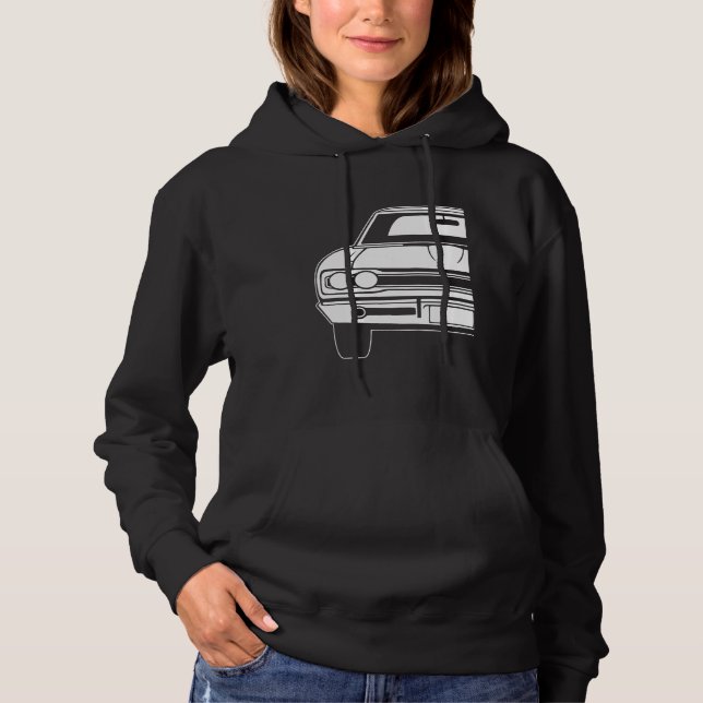 Dodge Coronet Super Bee 1968 2 T Shirt (Framsida)