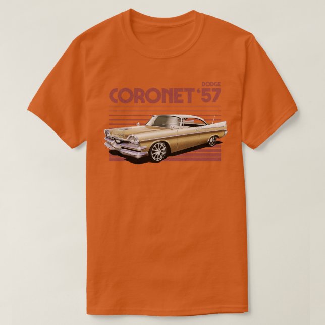 DODGE CORONET T SHIRT (Design framsida)