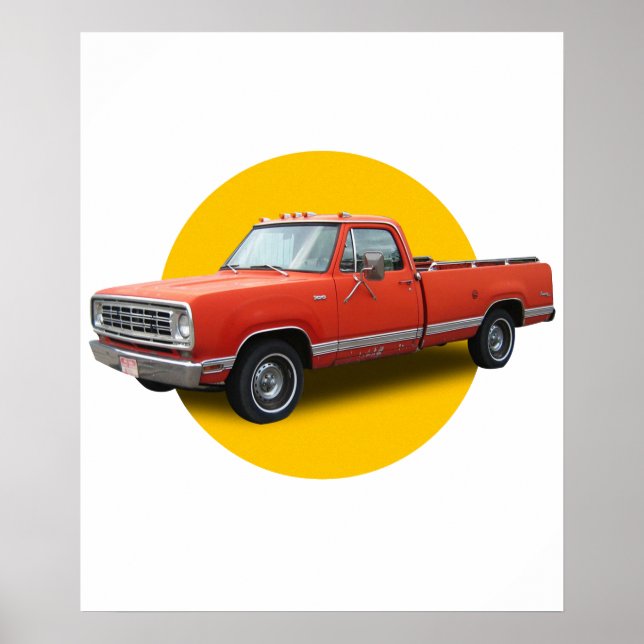 Dodge D100 Poster (Framsidan)