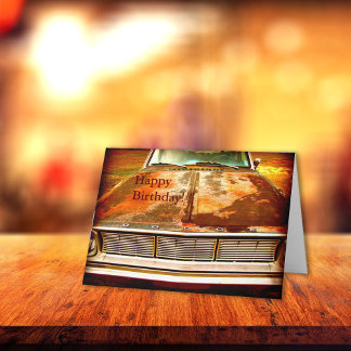 Dodge Dart Rusty Antique Car 1966 Kort