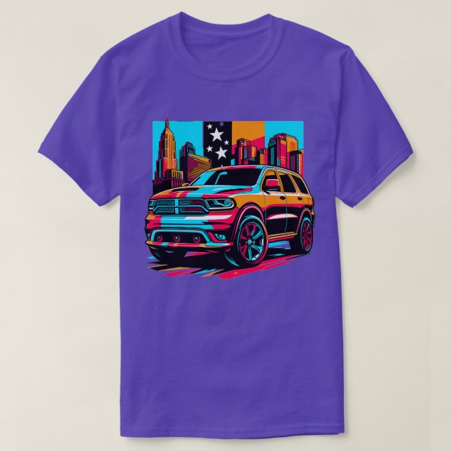 Dodge Durango 6 T Shirt (Design framsida)