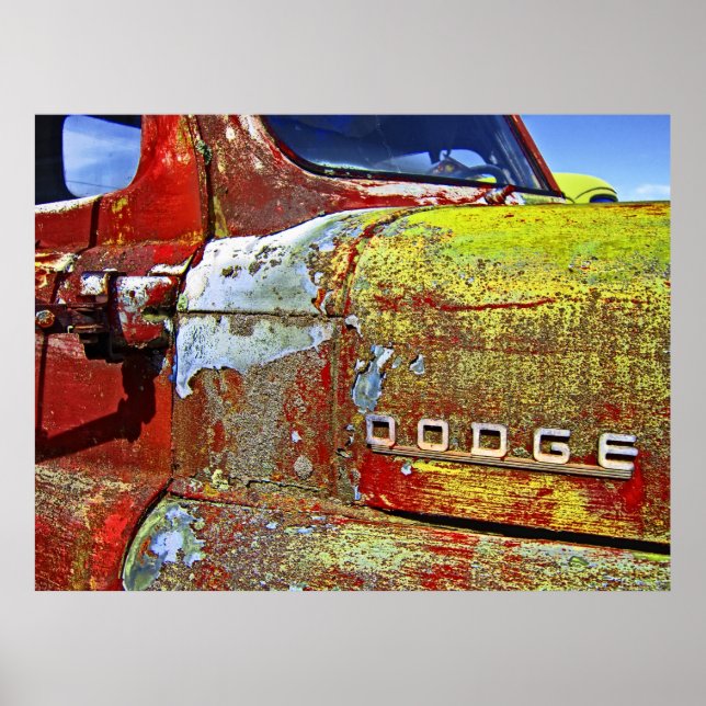 DODGE LASTBIL 1949 POSTER (Framsidan)