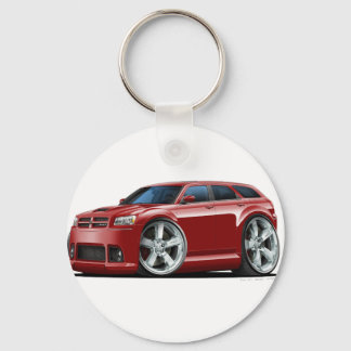 Dodge Magnum Maroon Car Nyckelring