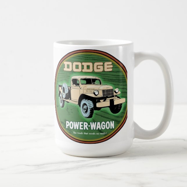 Dodge power Wagon Kaffemugg (Höger)