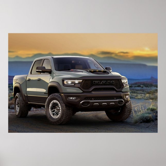 Dodge Ram 1500 TRX Poster (Framsidan)