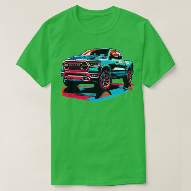 Dodge Ram 1500 TShirt T Shirt (Design framsida)