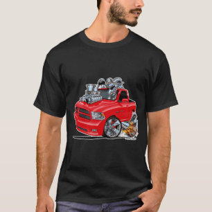 Dodge Ram Red 1500 pickupa Lastbil T Shirt