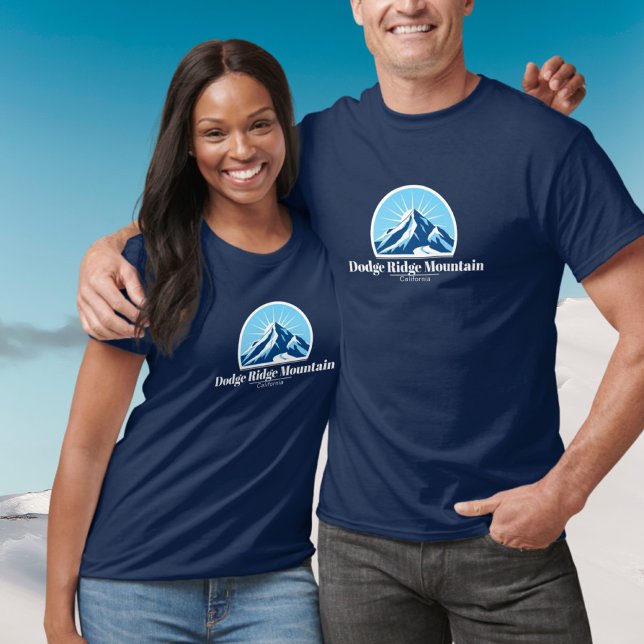 Dodge Ridge Mountain California T-shirt (Skapare uppladdad)