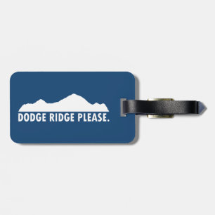 Dodge Ridge, tack Bagagebricka