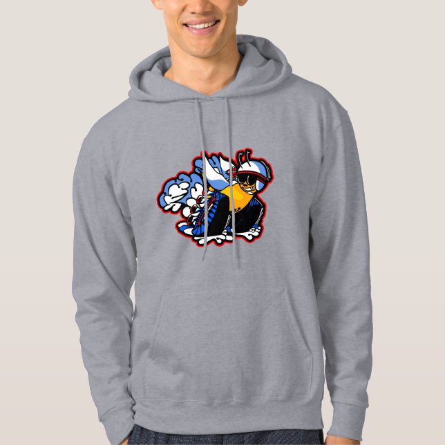 Dodge Scat Pack Bee Hoodie (Framsida)