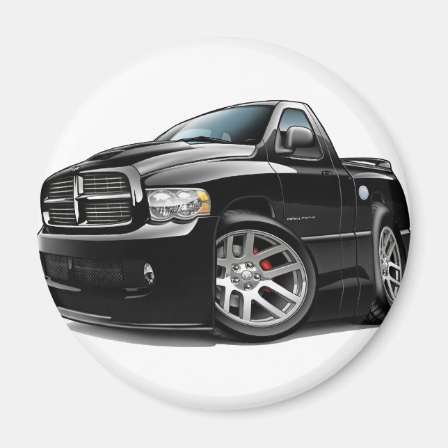 Dodge SRT10 Ram Black Magnet (Framsidan)