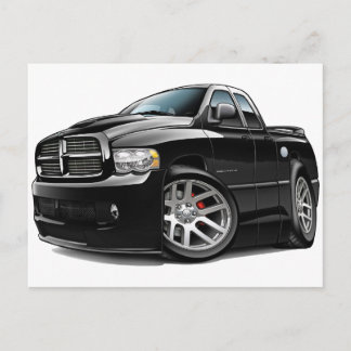 Dodge SRT10 Ram Dualcab Black Vykort