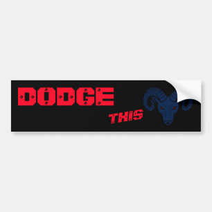 Dodge this Ram Aries Patriotic Blue Pearl Bildekal