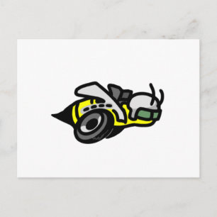 Dodge Toppen Bee-Logotyp Vykort