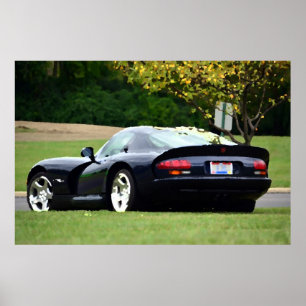 Dodge Viper GTS-utskrift Poster