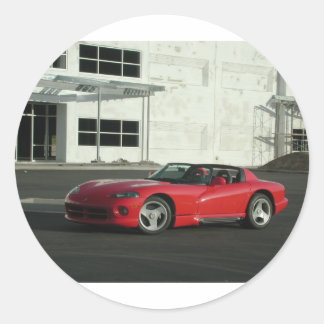 Dodge Viper RT/10 Runt Klistermärke