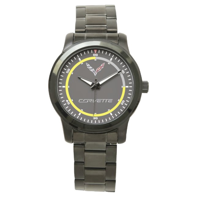 Dodge Viper SRT 10 Black Quartz Watch Armbandsur (Framsida)