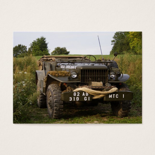 Dodge WC 57 Visitkort (Framsidan)