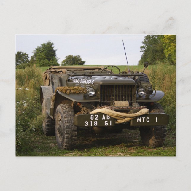 Dodge WC 57 Vykort (Framsida)