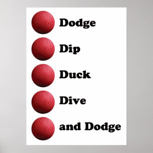 Dodgeball affisch