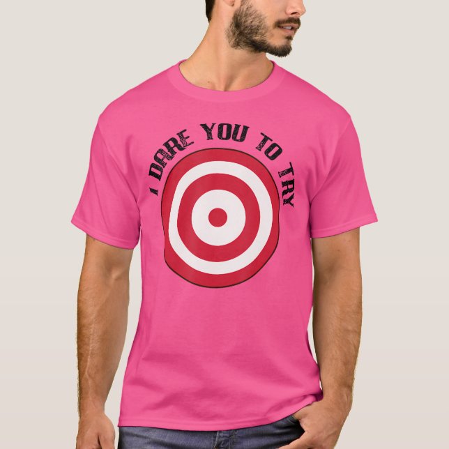 Dodgeball Dristighetsmål På Bröstet T Shirt (Framsida)