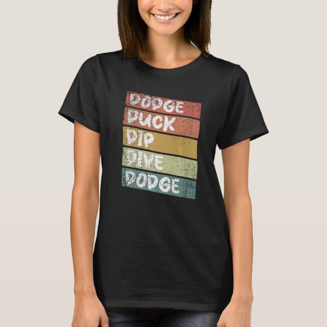 Dodgeball Ethusiast T Shirt (Framsida)