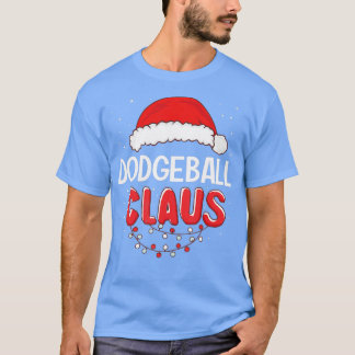 Dodgeball Jultomten Julmatchande dräktighet T T Shirt
