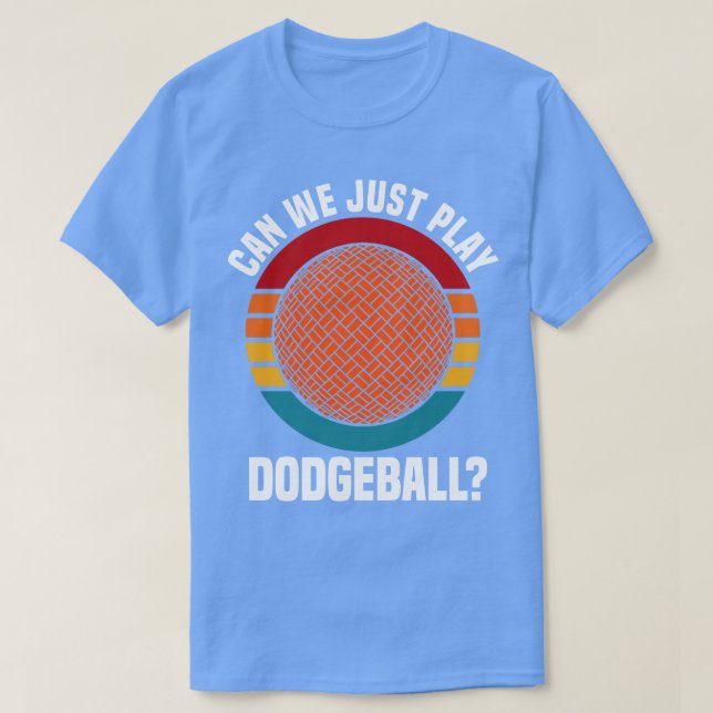Dodgeball kan spela Dodgeball T Shirt (Design framsida)