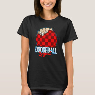 Dodgeball Legend för Dodgeball och Dodgeball Play T Shirt