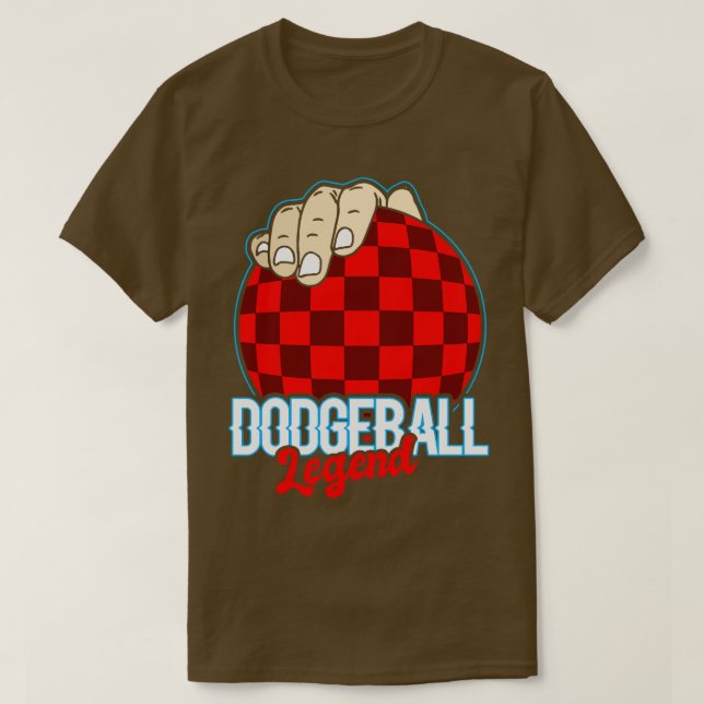 Dodgeball Legend T Shirt (Design framsida)
