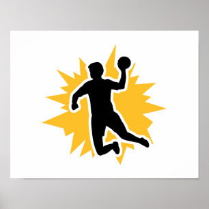 Dodgeball-spelare Poster