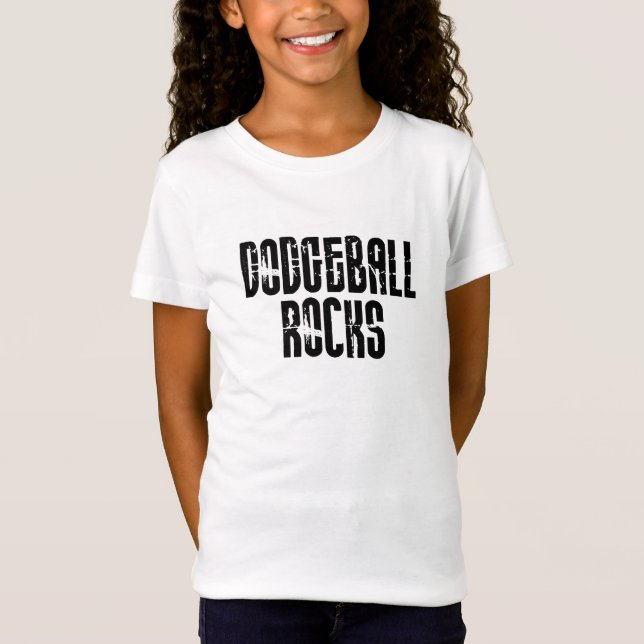 Dodgeball stenar t-shirt (Framsida)