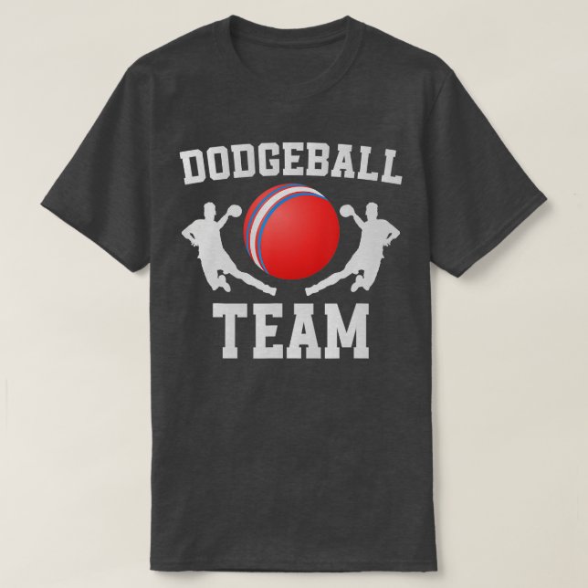 Dodgeball Team Apparel Dodge Boll Player TShirt T Shirt (Design framsida)