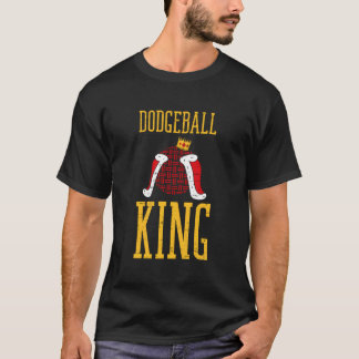 Dodgeballkung Kastar Boll Mål Sport T Shirt