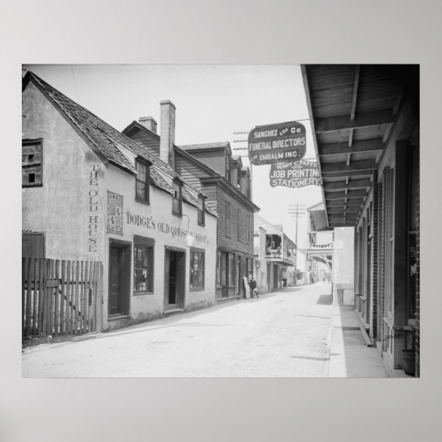 Dodges gamle Curiosity Shop (St. George Street) Poster (Framsidan)