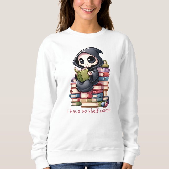Dödgrävaren Bokälskare, Anpassad Bokklubb T Shirt (Framsida)