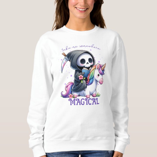 Dödgrävaren Bokälskare, Anpassad Bokklubb T Shirt (Framsida)
